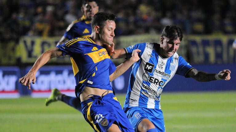 Argentino de Monte Maíz en un choque histórico con Boca. (Foto: Fotobaires)