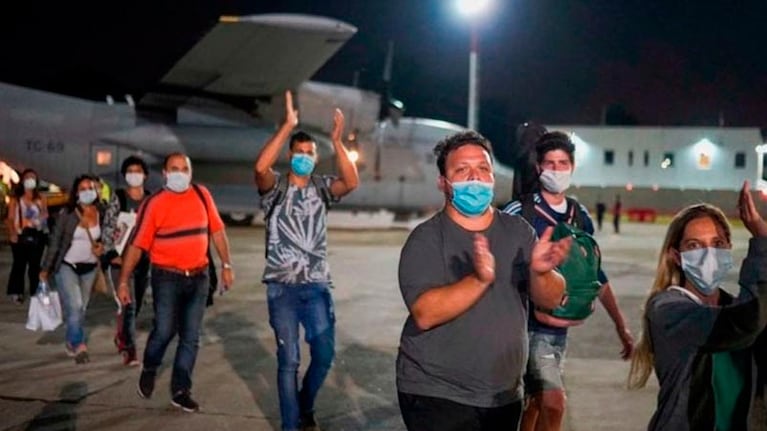 Argentinos repatriados.