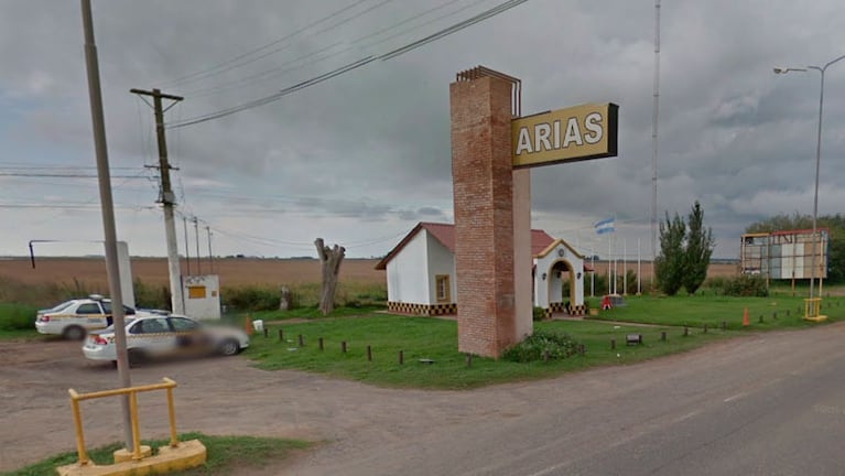 Arias, la localidad donde ocurrió la tragedia.