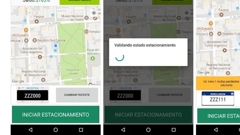Arrancaron las multas por estacionamiento medido