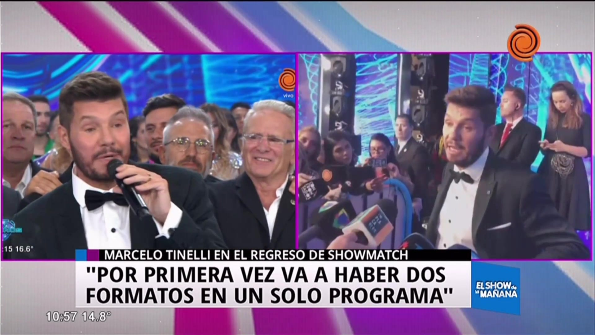 Arrancó el programa de Marcelo Tinelli