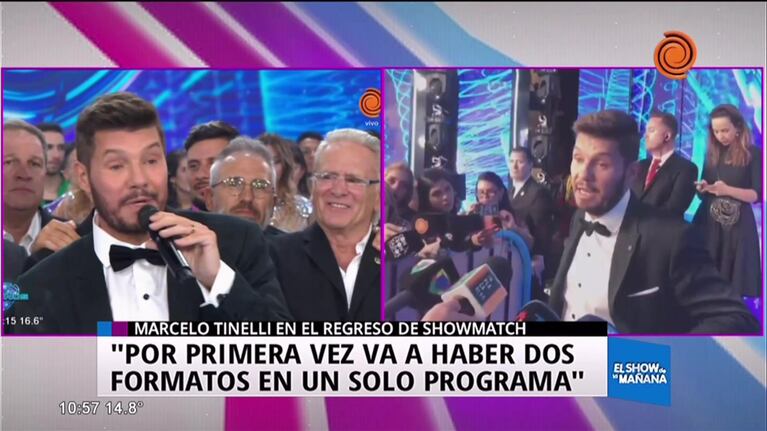 Arrancó el programa de Marcelo Tinelli