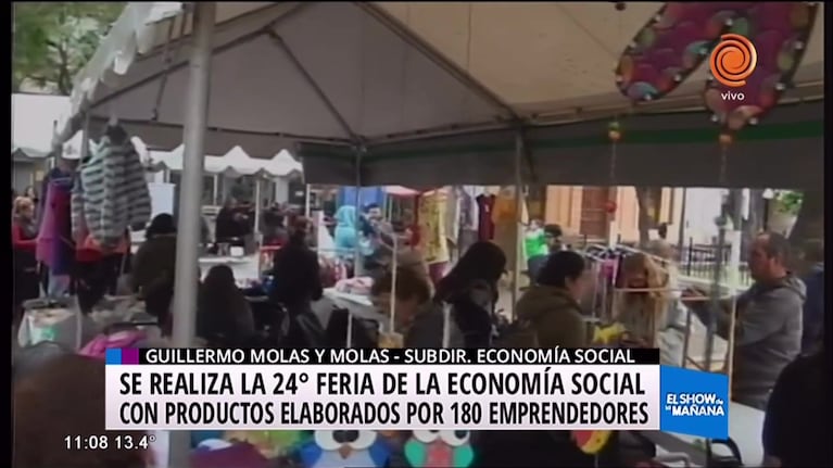 Arrancó la Feria de Economía Social