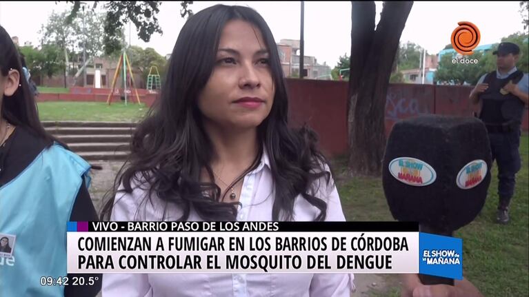 Arrancó la fumigación contra el dengue en los barrios