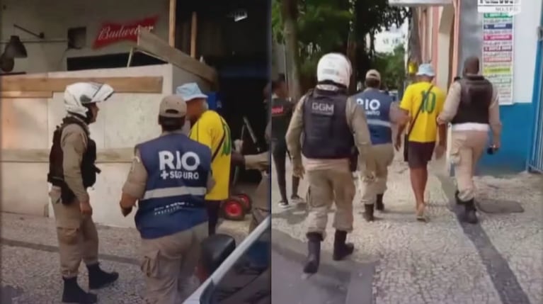 Arrestaron a un argentino en Brasil.