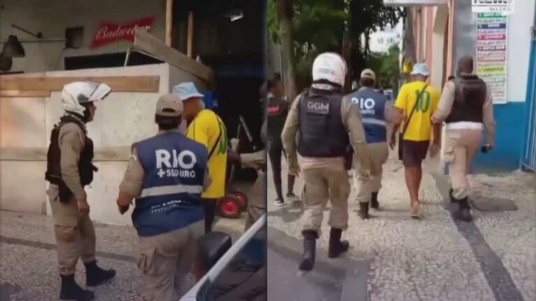 Arrestaron a un argentino en Brasil.