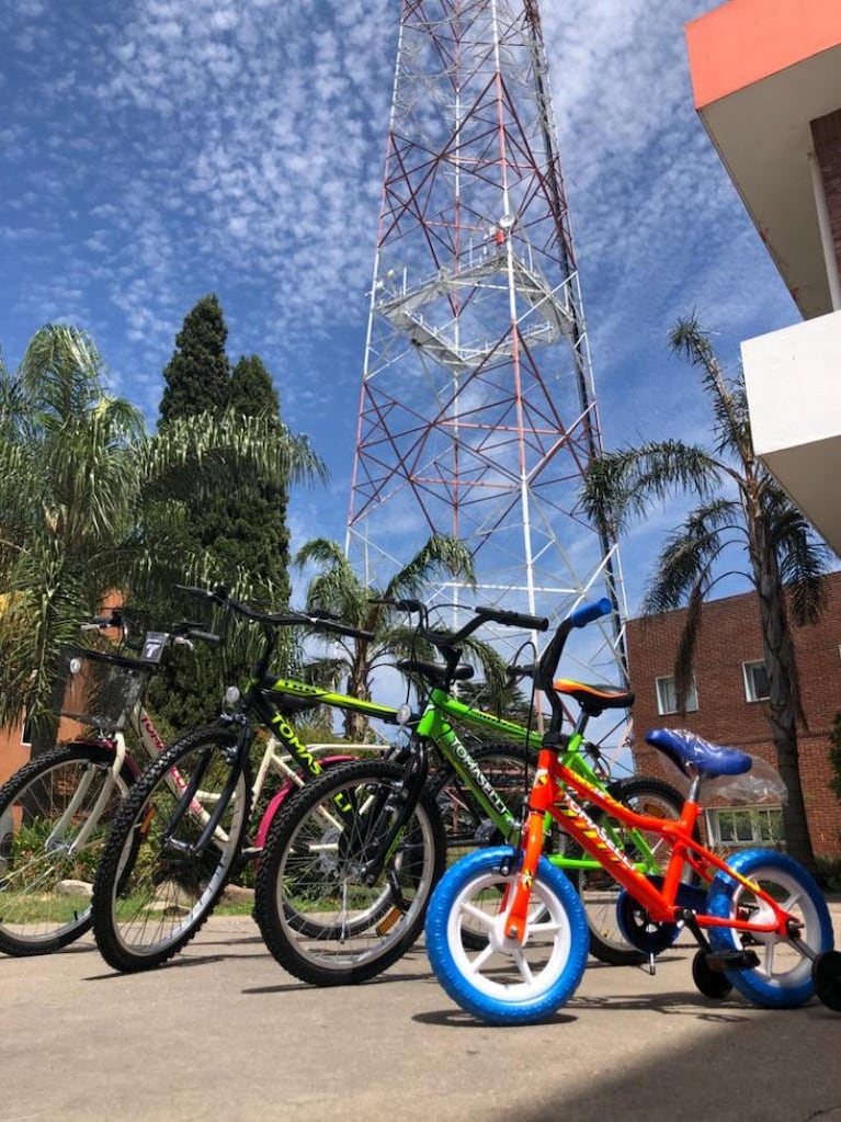 Arriba Córdoba y Tomaselli te regalan cuatro bicicletas para estas fiestas