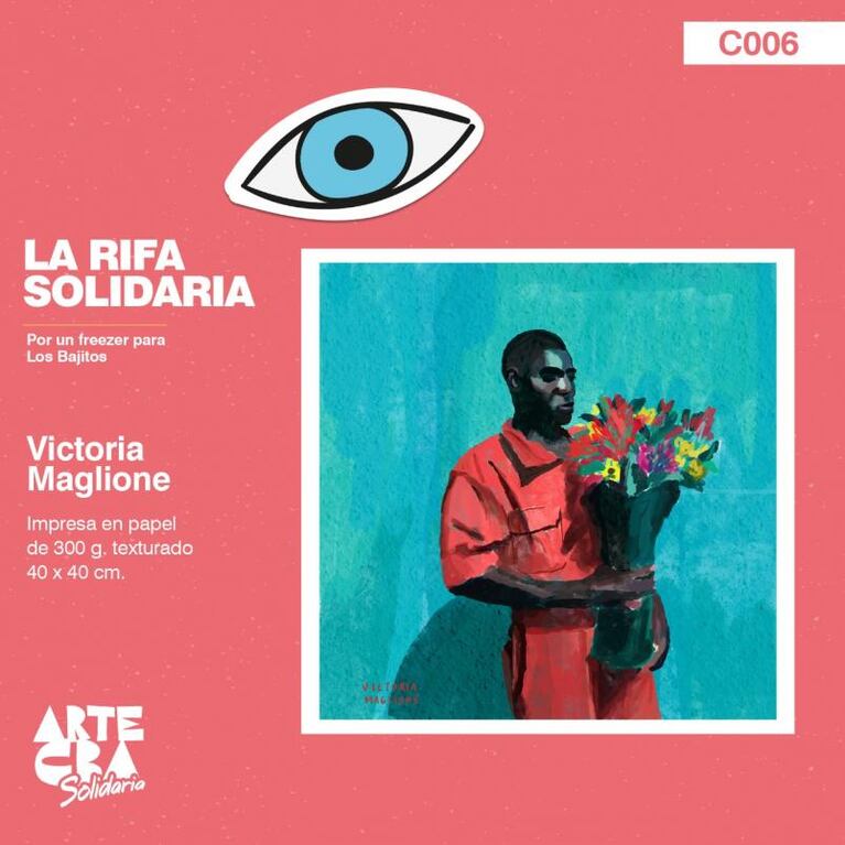 Arte cordobés con rifa solidaria