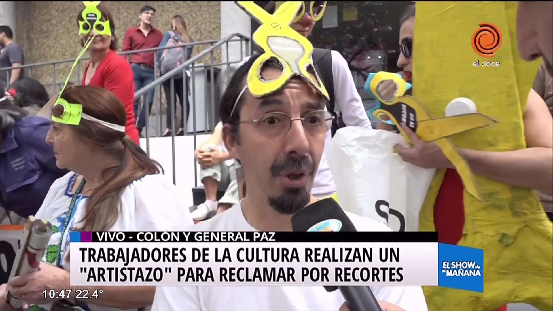 "Artistazo" contra los recortes