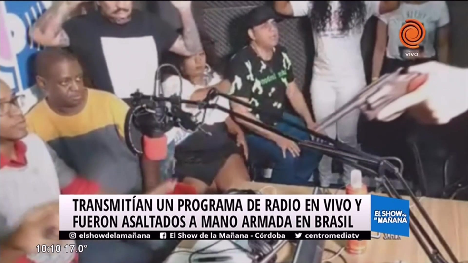 Asaltaron una radio en medio de la transmisión