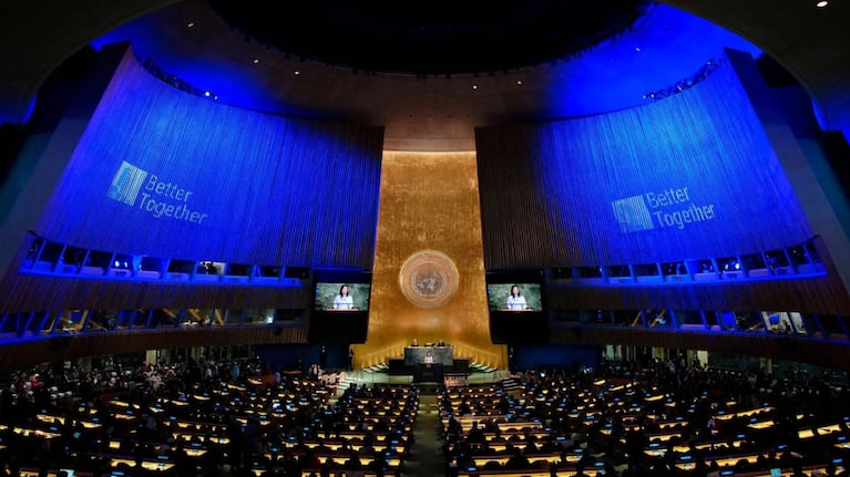 Asamblea de la ONU por Palestina.
