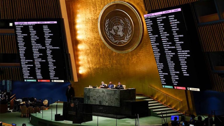 Asamblea General de la ONU en Nueva York.