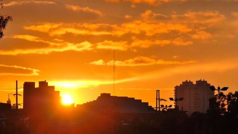 Ascenso sostenido de la temperatura en Córdoba.
