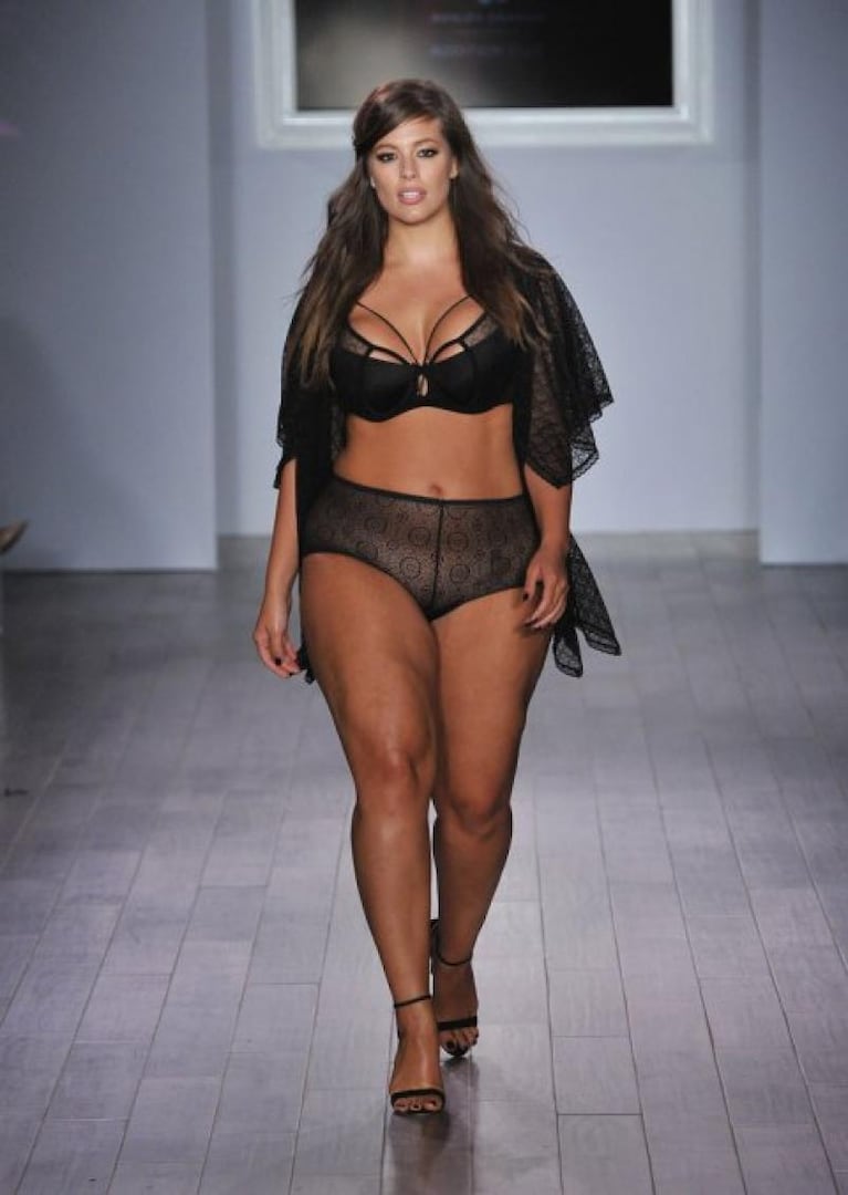 Ashley Graham se consagró en la semana de la moda de New York