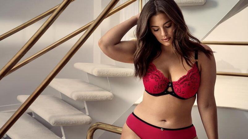 Ashley Graham se muestra tal como es en las redes.