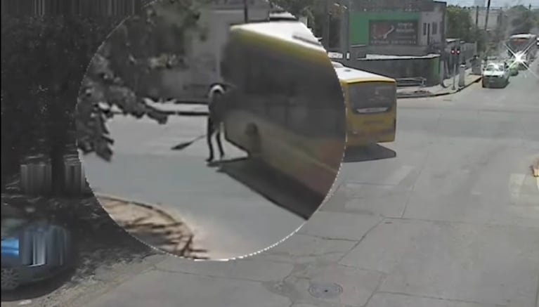 Así atropellaron a un jubilado en Córdoba.