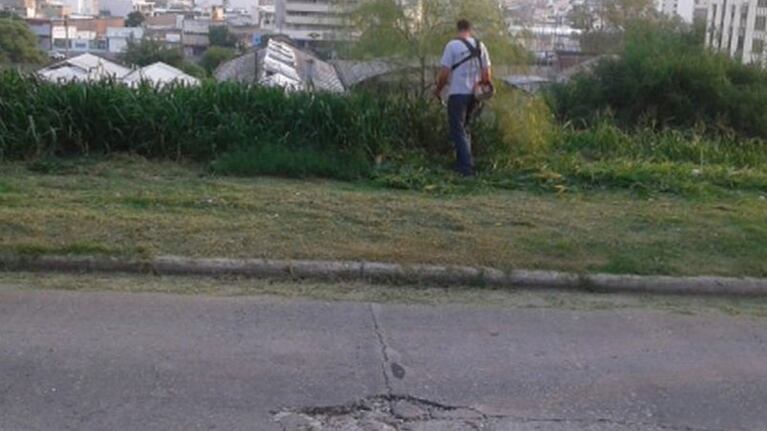 Así colaboran los vecinos en barrio Cofico. Foto: El Doce y Vos.