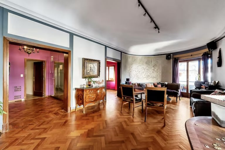Así es el departamento de “la vecina de arriba” de Cristina Kirchner que está a la venta en Recoleta