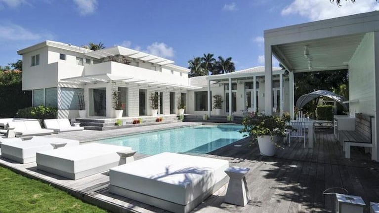 Así es la mansión donde vivirá Shakira con sus hijos en Miami