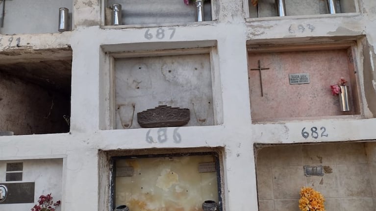 Así está el cementerio de Toledo.