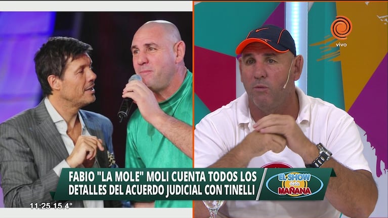 Así fue el acuerdo entre "La Mole" y Tinelli?