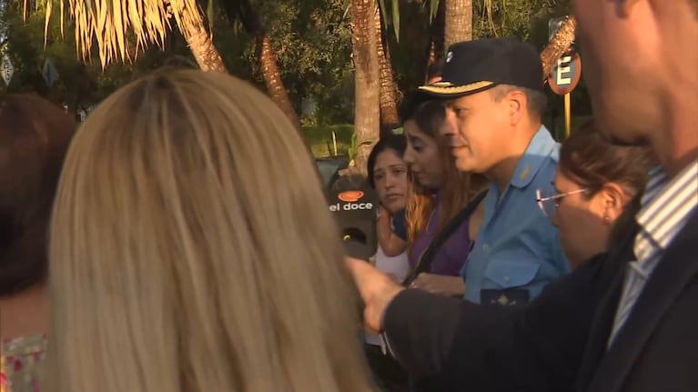 Así le comunicaron a la familia de Tania que la encontraron con vida.