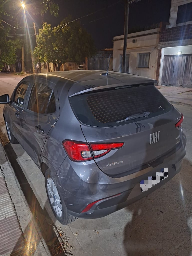 Así quedaron los autos tras el desastre al volante.