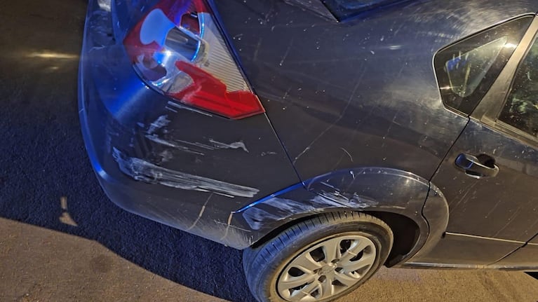 Así quedaron los autos tras el desastre al volante.
