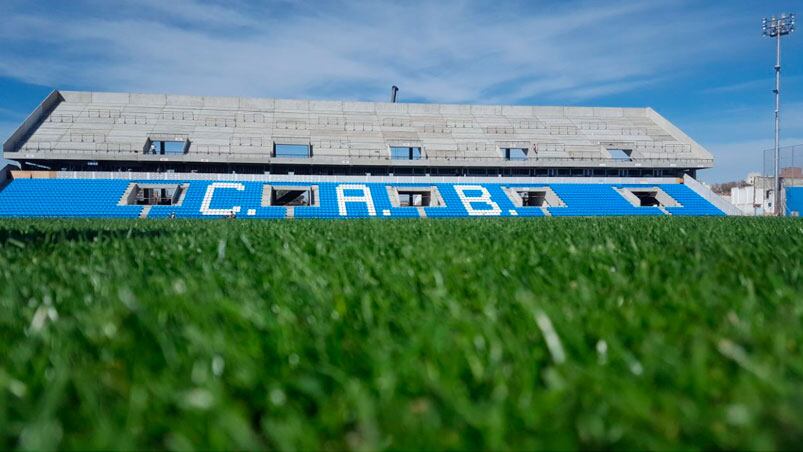 Así quedó la nueva tribuna Hualfin. Foto: Agustín Burgi / ElDoce.tv.