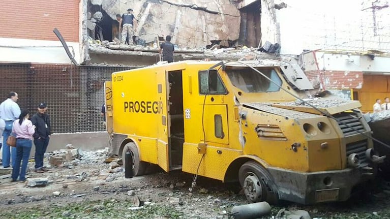 Así quedó la sede de Prosegur.