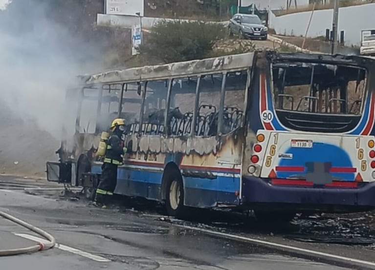 Así quedó la unidad de La Calera.