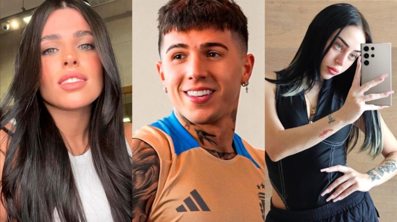 Así reaccionó Valentina Cervantes cuando Enzo Fernández le contó que está saliendo con Nicki Nicole (Foto: Instagram/valucervantes-enzojfernandez-nicki.nicole)