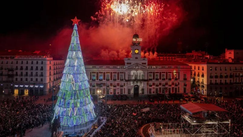 Así reciben el año nuevo en el mundo