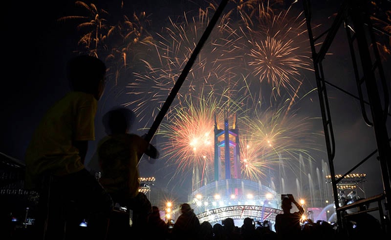 Así recibió Filipinas al 2017.