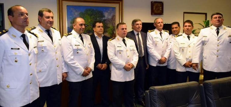 Así se despidió de sus subordinados el subcomisario echado