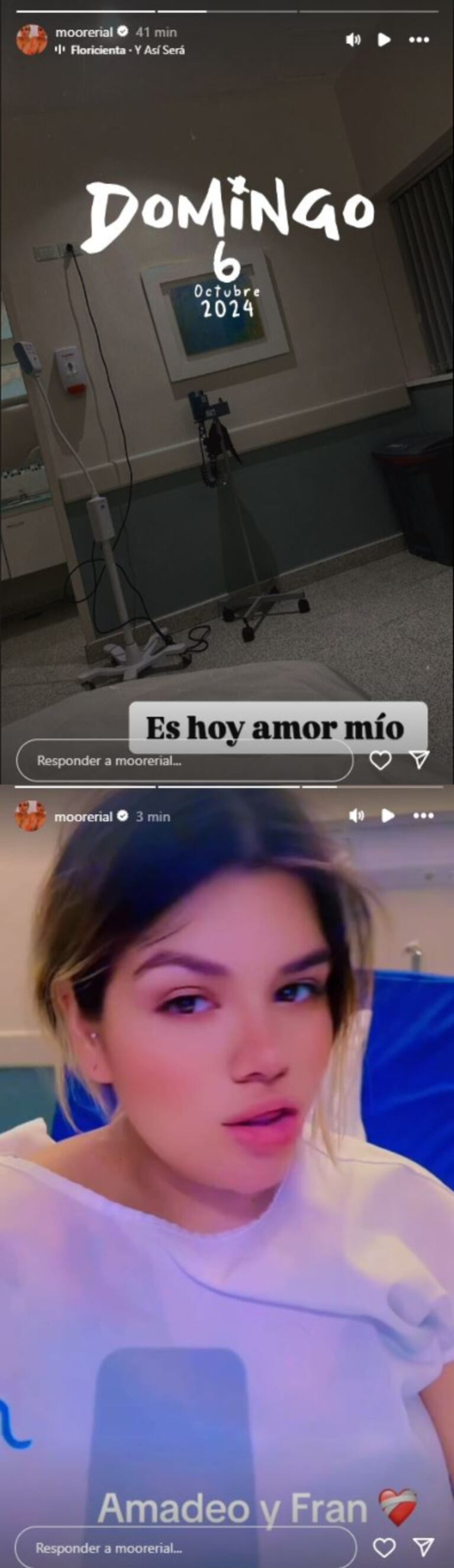 Así se preparaba Morena para el nacimiento de su segundo hijo (Foto: Instagram /moorerial)