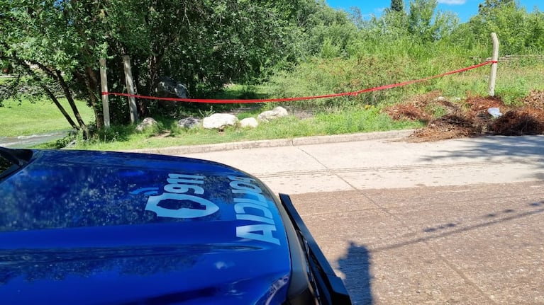 Así se ve el lugar en el que encontraron a Tania en La Cumbre.