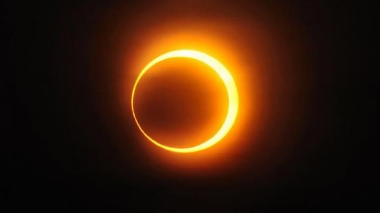 Así se vio el eclipse solar 
