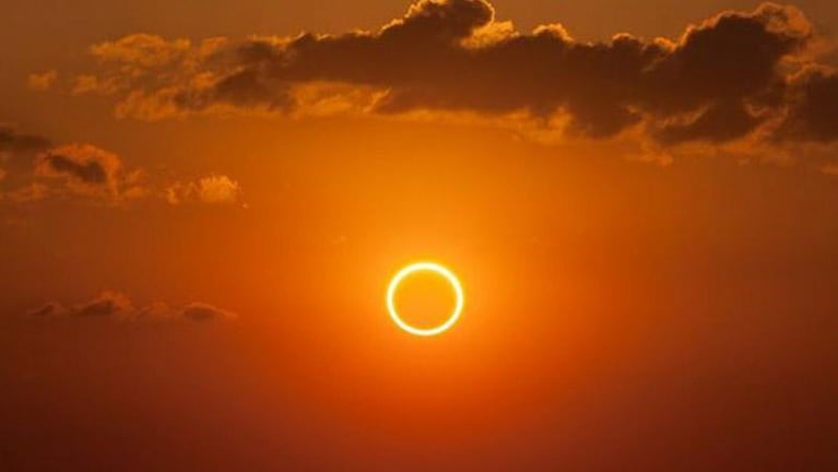 Así se vio el eclipse solar 