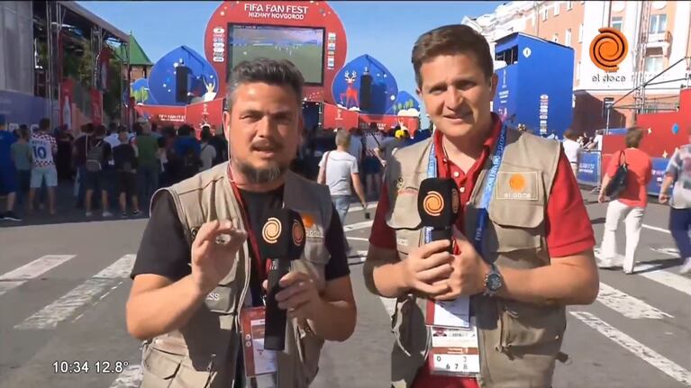 Así se vive el Mundial en fan fest de Rusia