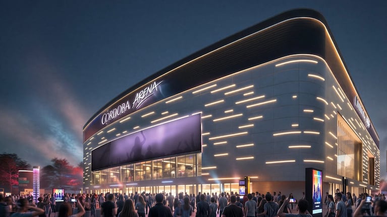 Así será el Córdoba Arena que tendrá lugar para 12 mil personas.