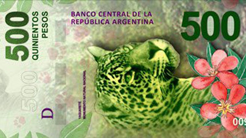 Así será el diseño del nuevo billete de 500 pesos. 