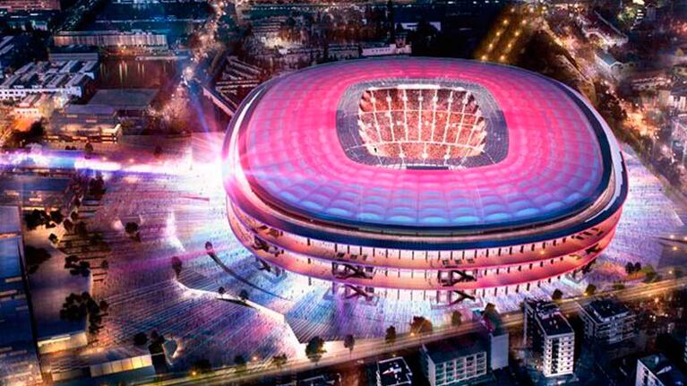 Así será el nuevo estadio del Barcelona.