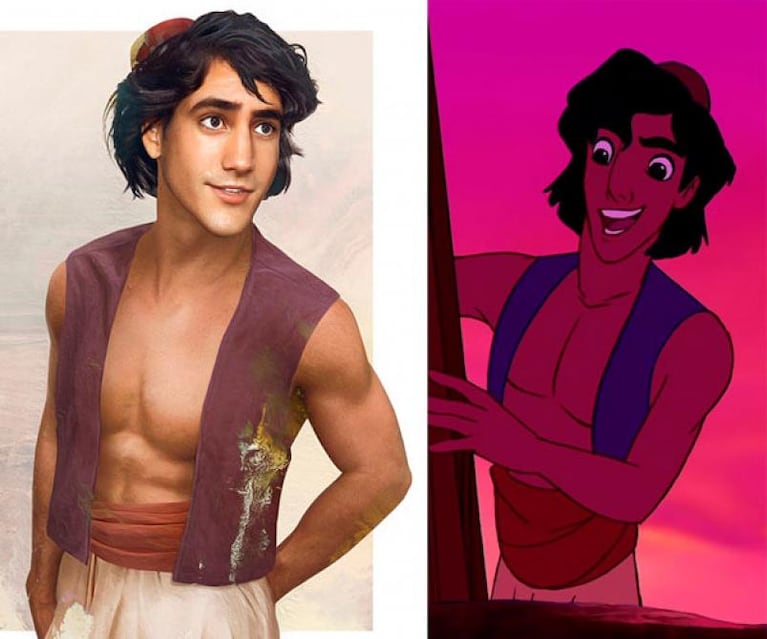 Así serían los príncipes de Disney en la vida real.