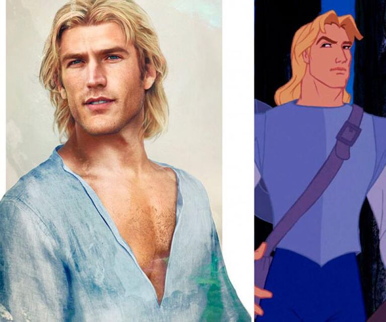 Así serían los príncipes de Disney en la vida real.