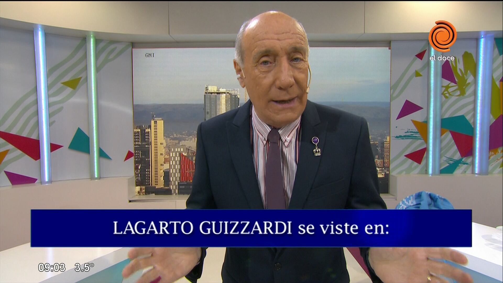 Así vistió Lagarto hoy 06/06/2018