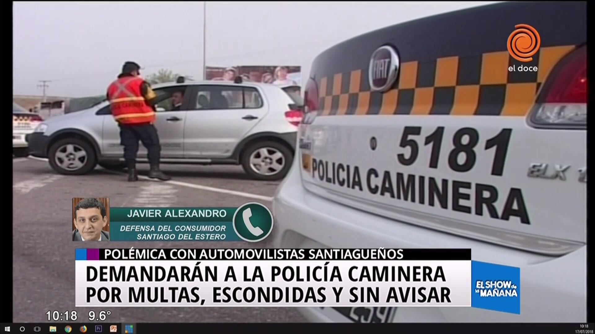 Asociación de consumidores denuncian a la Policía Caminera