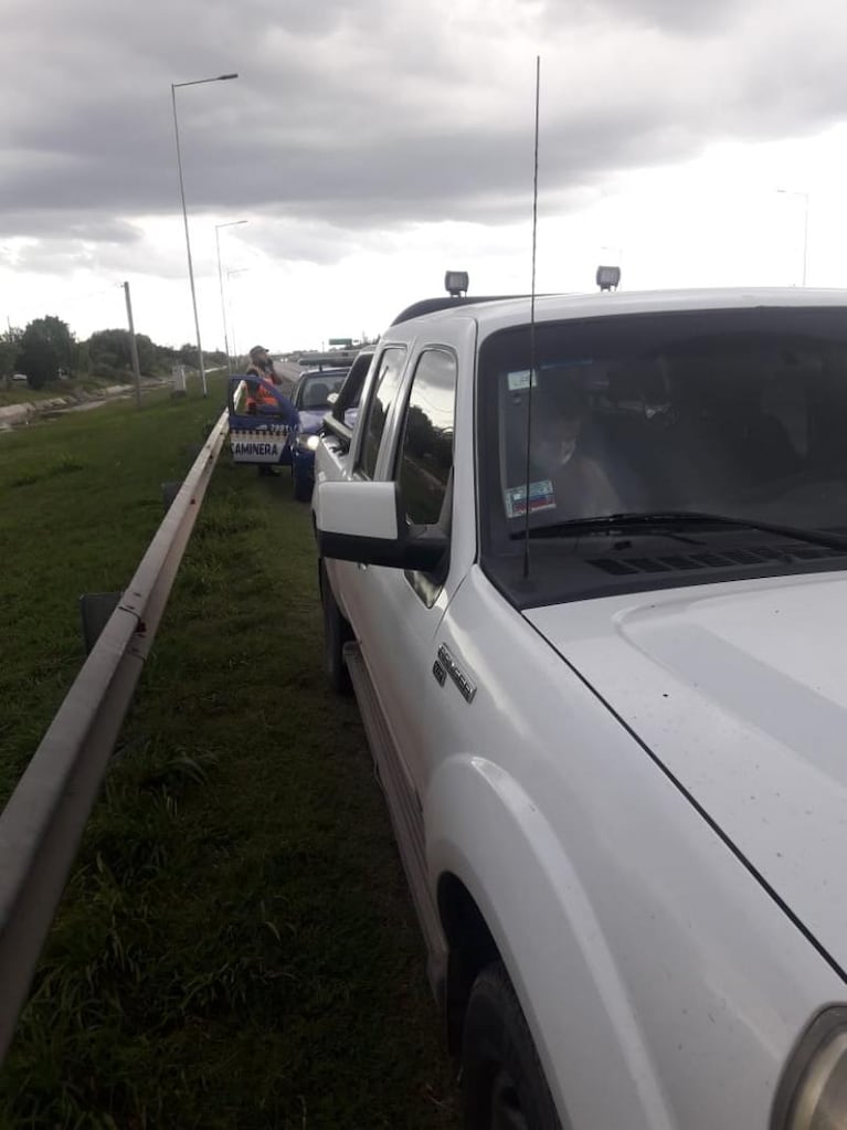 Atacaron a más de una docena de autos con piedras en la Circunvalación