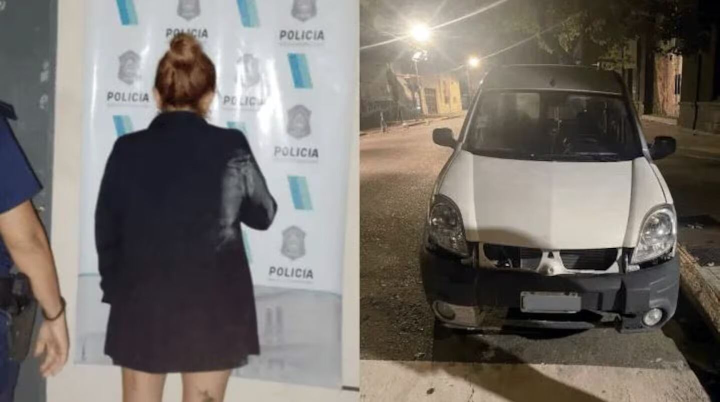 Atacó a palos la camioneta de su novio.