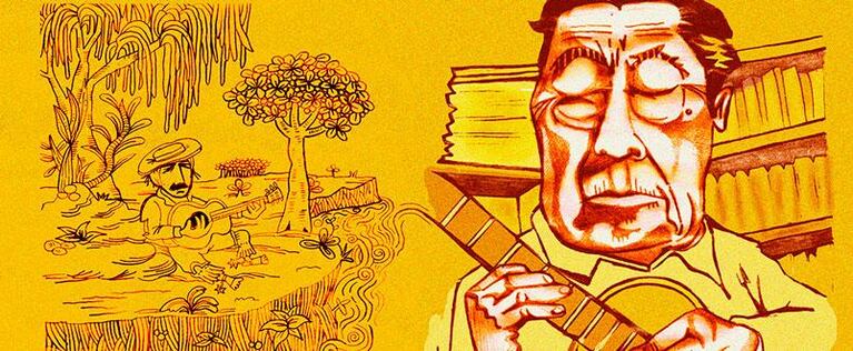 Atahualpa Yupanqui será homenajeado por la Biblioteca Córdoba